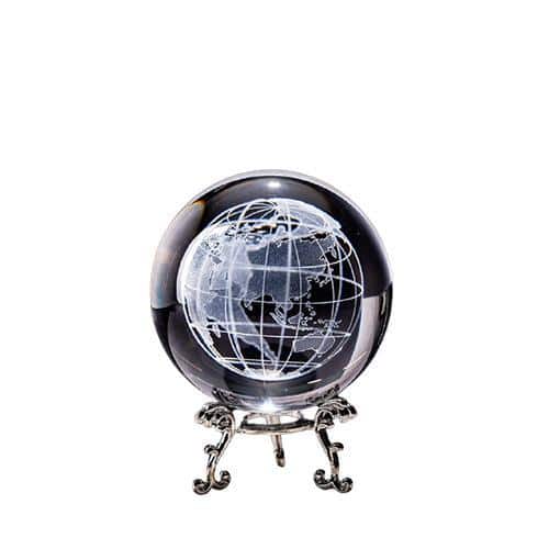 Globo Terraqueo Vidrio - Bola & Soporte