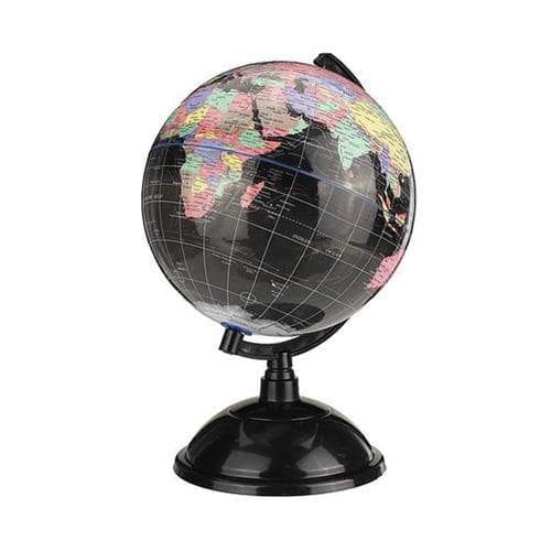 Globo Terraqueo Original Negro