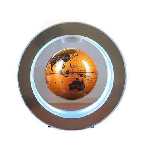 Globo Terraqueo Magnetico (Esfera Anaranjada)