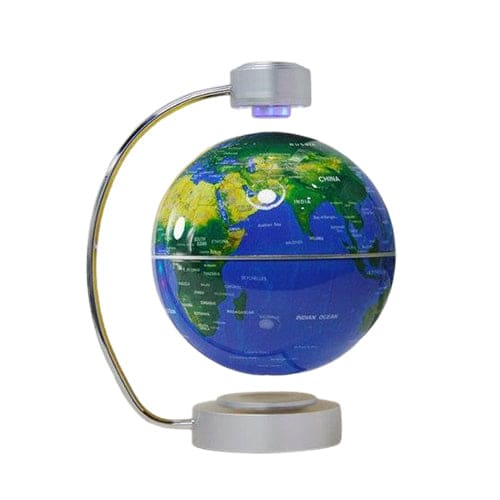Globo Terraqueo Magnetico - Soporte Fino (Esfera Azul)