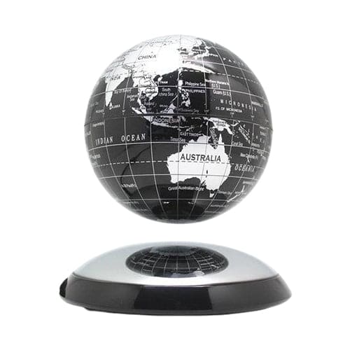 Globo Terraqueo Levitante (Esfera Negra)