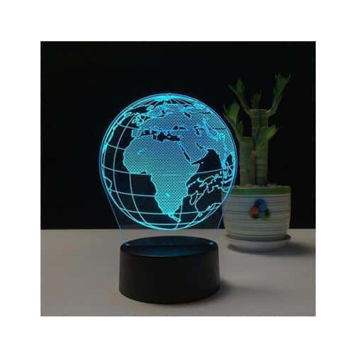 Lampara Globo Terraqueo Led