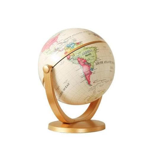 Globo Terraqueo Pequeño Retro